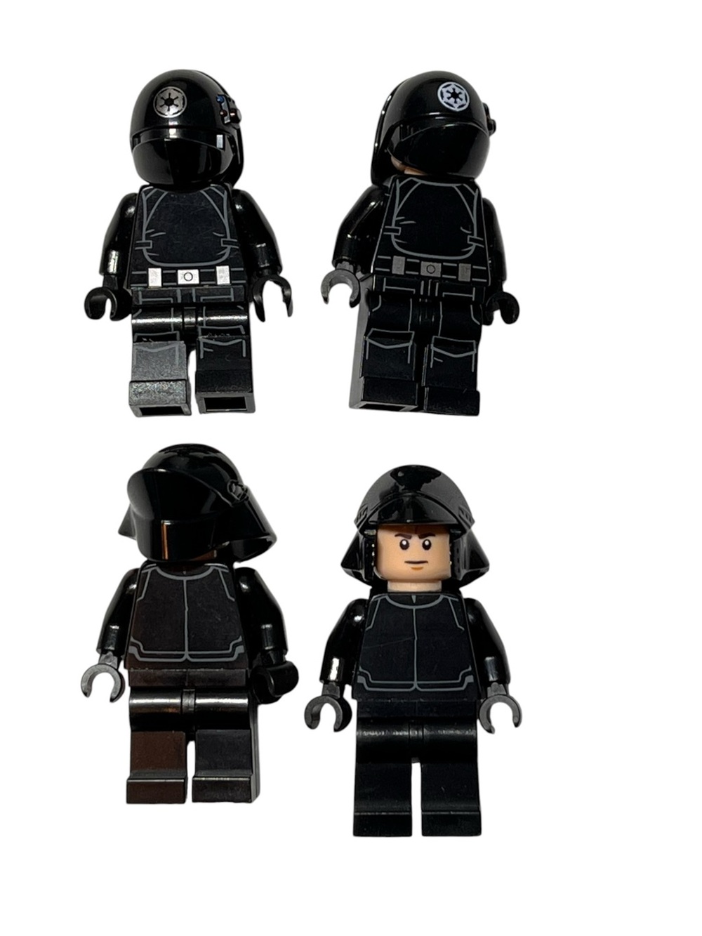 Lego Black Imperial Pilot Minifigures - Black